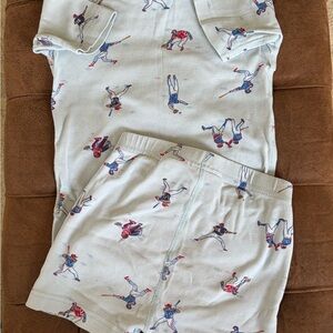 GAP Kids Baseball Print Pajama Set